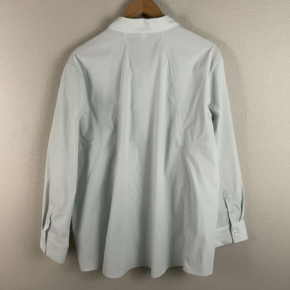 Athleta Womens Plus Size 3X Midtown Button Up Blouse - Picture 5 of 5